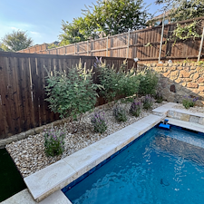 Poolside-Landscape-Artificial-Turf-Installation-in-Argyle-TX 8